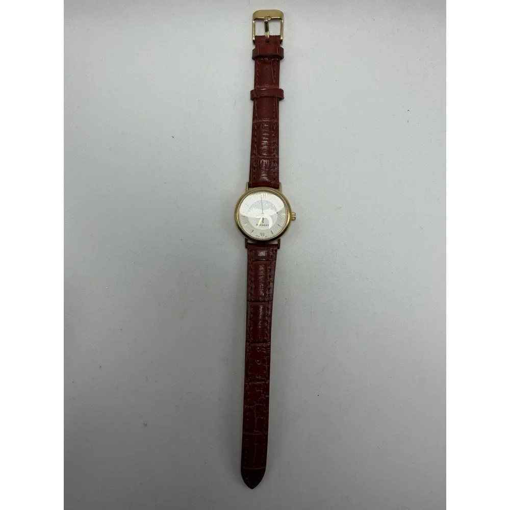 Peugeot Moon Phase 3069 New Battery Ladies Watch 27MM 7.25